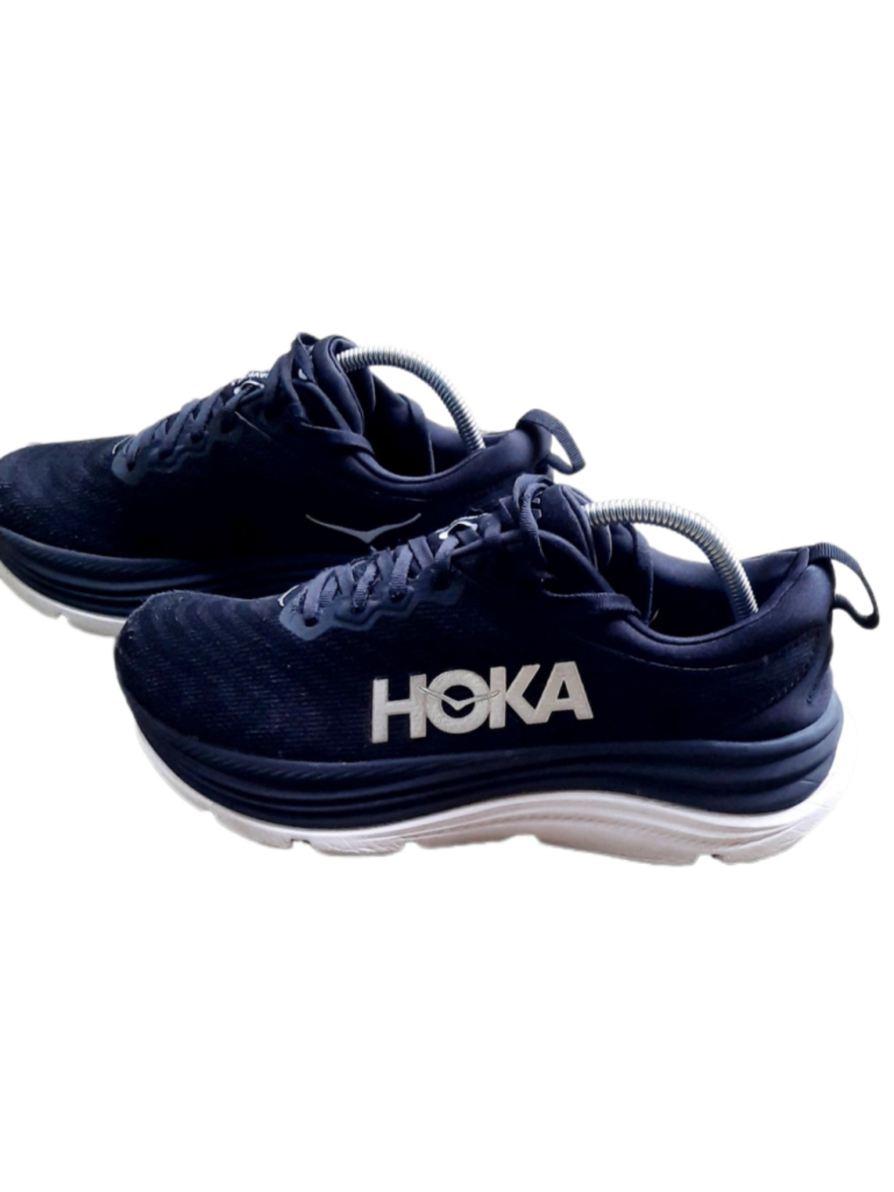 Hoka One One Gaviota 5 Wide Running Shoes Black Sneakers 1134270 Women's sz 11